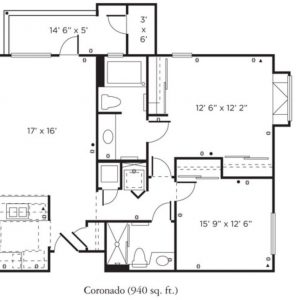 Remington Club of Rancho Bernardo floor plan IL 2 bedroom Coronado.JPG