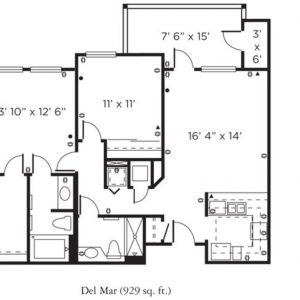 Remington Club of Rancho Bernardo floor plan IL 2 bedroom Del Mar.JPG