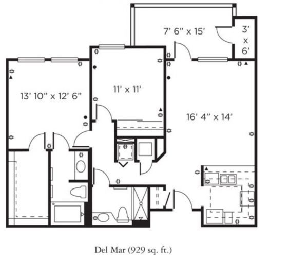 Remington Club of Rancho Bernardo floor plan IL 2 bedroom Del Mar.JPG