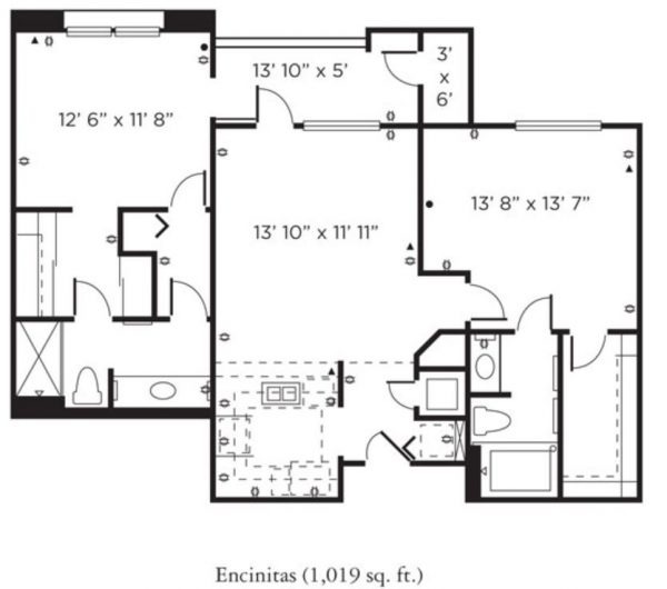 Remington Club of Rancho Bernardo floor plan IL 2 bedroom Encinitas.JPG