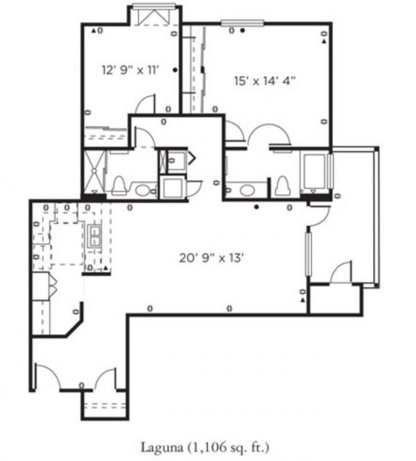 Remington Club of Rancho Bernardo floor plan IL 2 bedroom Laguna.JPG