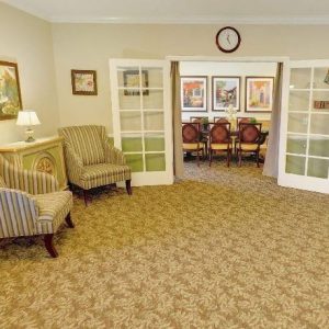 Silverado Senior Living - Tustin Hacienda 5 - private dining.JPG