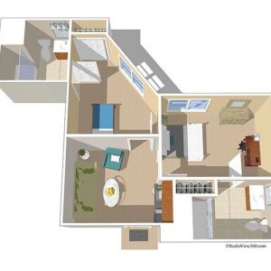 Sunrise at Yorba Linda floor plan 2 bedroom suite.JPG