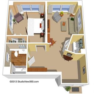 Sunrise of Mission Viejo floor plan 2 bedroom suite.JPG