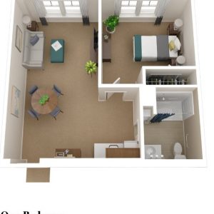 Sunrise of Orange 13 - Floor Plan One Bedroom AL.jpg