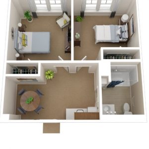 Sunrise of Orange 14 - Floor Plan Two Bedroom AL.jpg