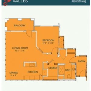 The Meridian at Lake San Marcos floor plan AL 1 bedroom Valles.JPG