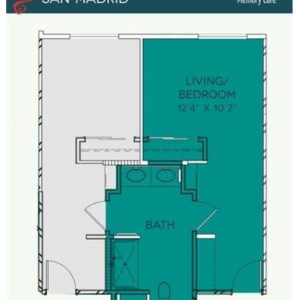 The Meridian at Lake San Marcos floor plan MC studio San Madrid.JPG