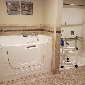 Vista Del Lago Memory Care shower room.jpg