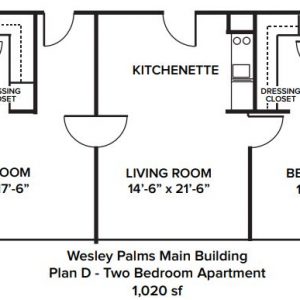 Wesley Palms floor plan 2 bedroom Plan D.JPG