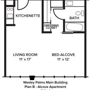 Wesley Palms floor plan alcove Plan B.JPG