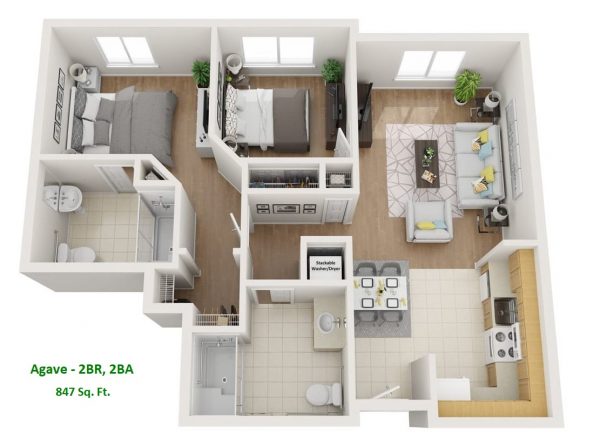 Westmont at San Miguel Ranch floor plan 2br 2ba Agave.JPG