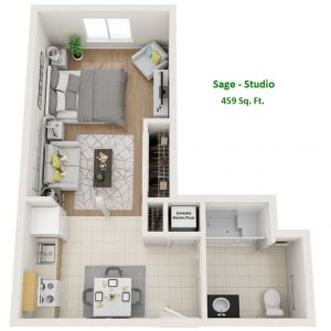 Westmont at San Miguel Ranch floor plan studio Sage.JPG