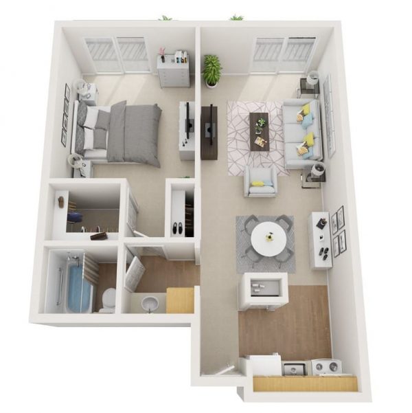 Westmont Town Court floor plan 1 bedroom.JPG