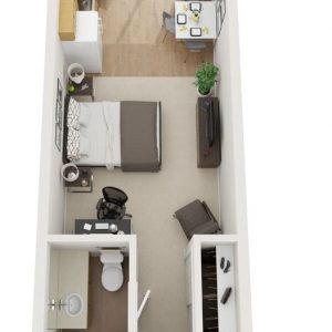 Westmont Town Court floor plan studio.JPG